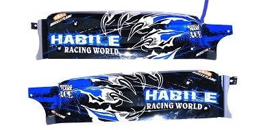 WL124018-1851 Body left and right painted side panels WL TOYS