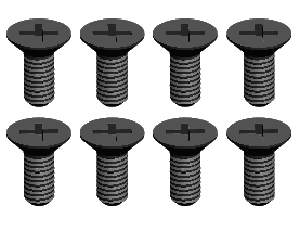 WL12428-0113 Flat head screw M2.5 x 6 WL TOYS