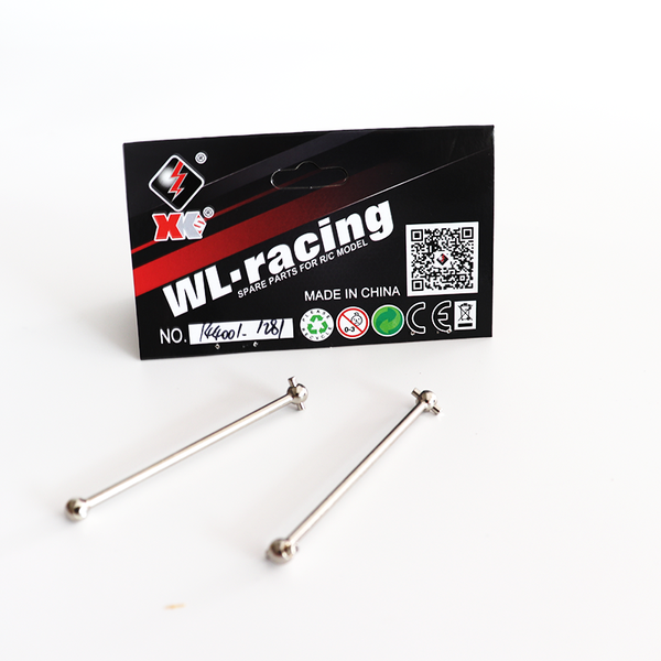 WL144001-1281 Rear Dog bone, 2pce.