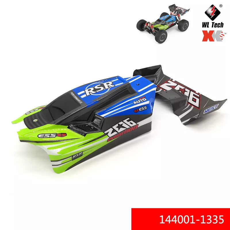 WL144001-1335 Car shell group (Green) WL TOYS