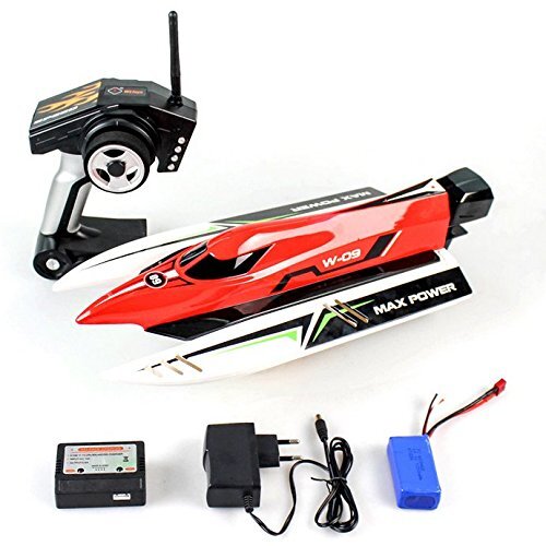 WL915 High Speed Brushless Cat 2.4G High Speed 45km/h Racing RC Boat (Requires Charger) WL TOYS
