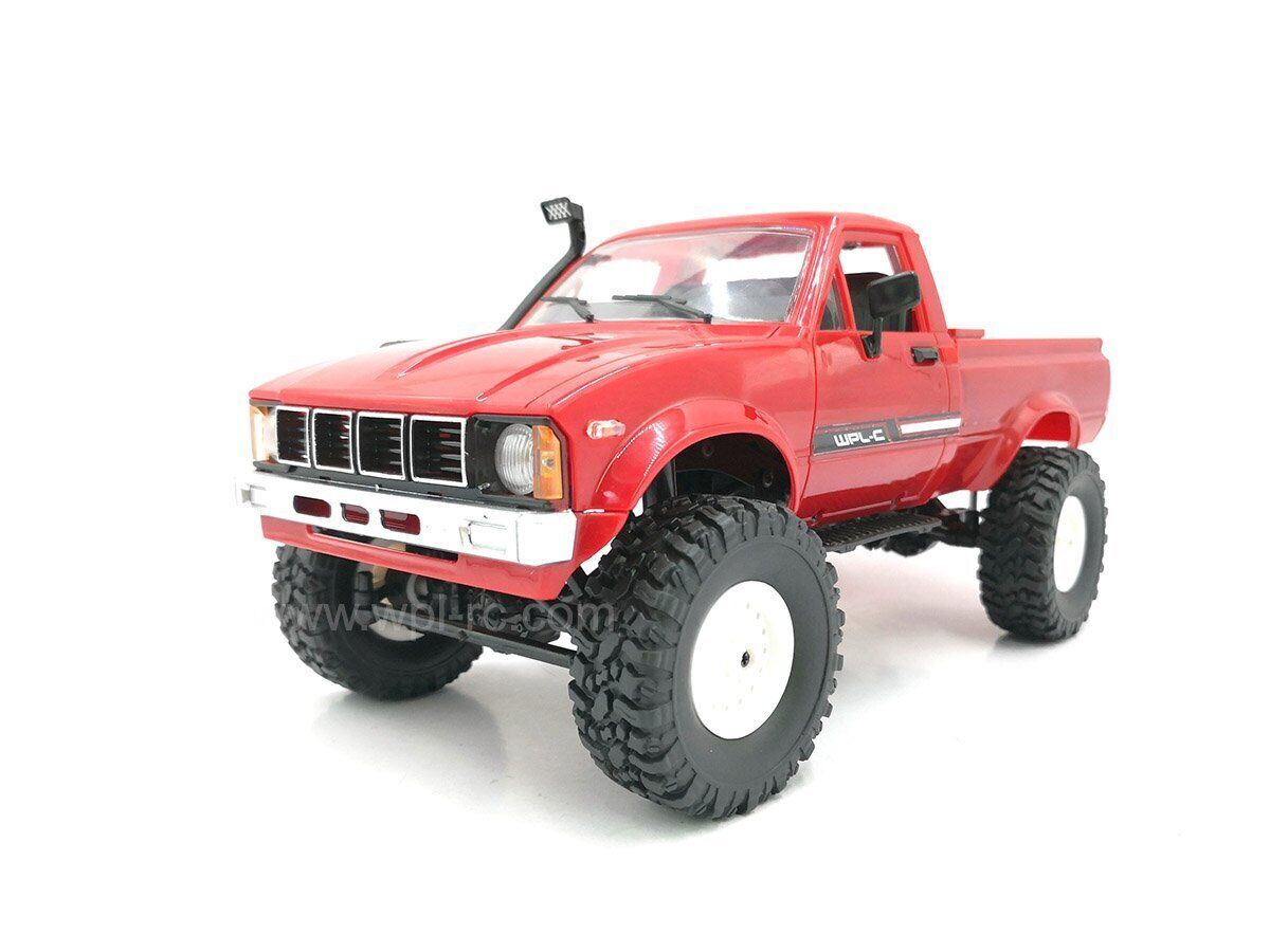 WPL C24 1/16 RC Pick-up Truck RTR Red WPL-C24-RED