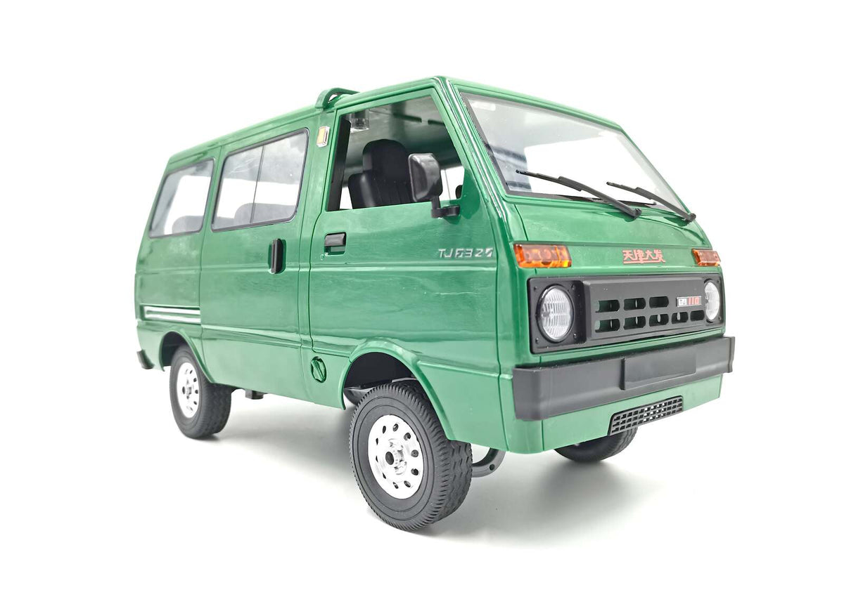 WPL 1/10 RC Kei Drift Van Hijet80 RTR Green WPL-D42-GREEN