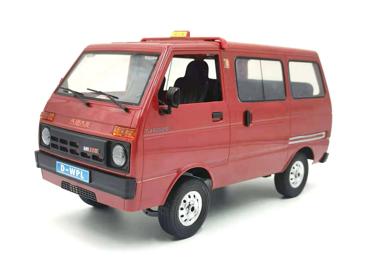 WPL 1/10 RC Kei Drift Van Hijet80 RTR Red WPL-D42-RED