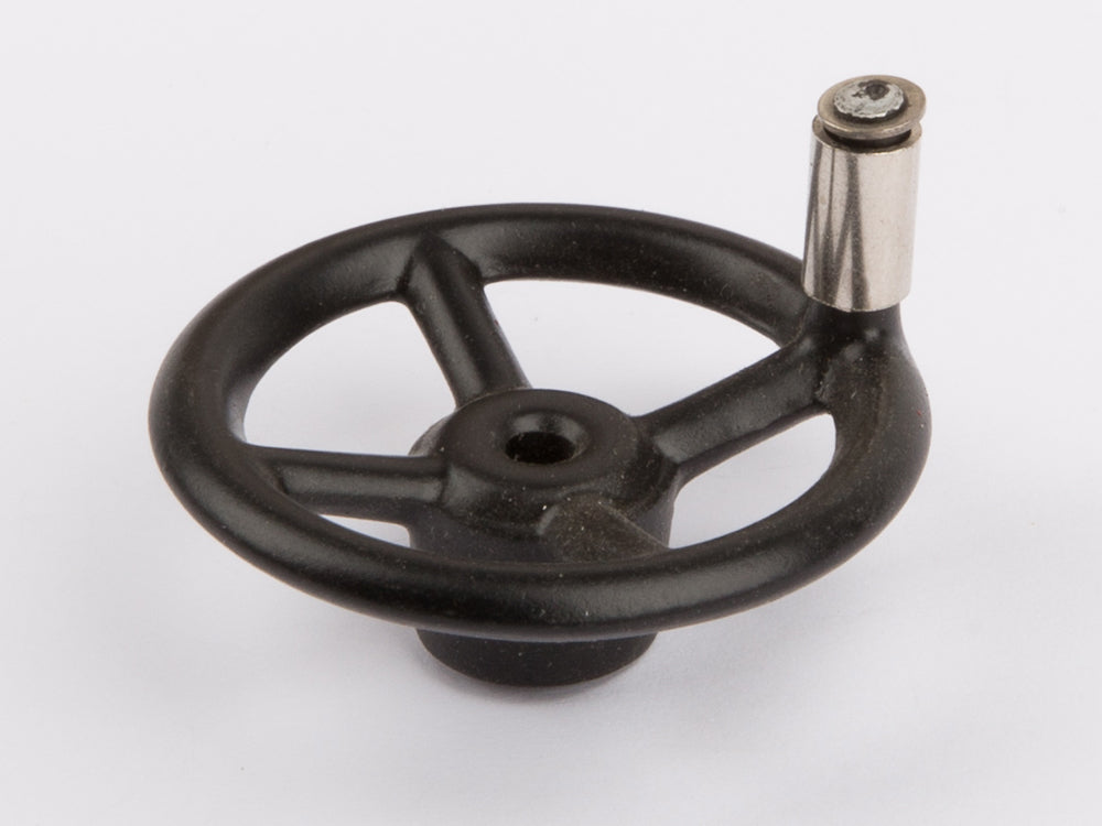 Wilesco Steering Wheel. Black (D368) WSP1402