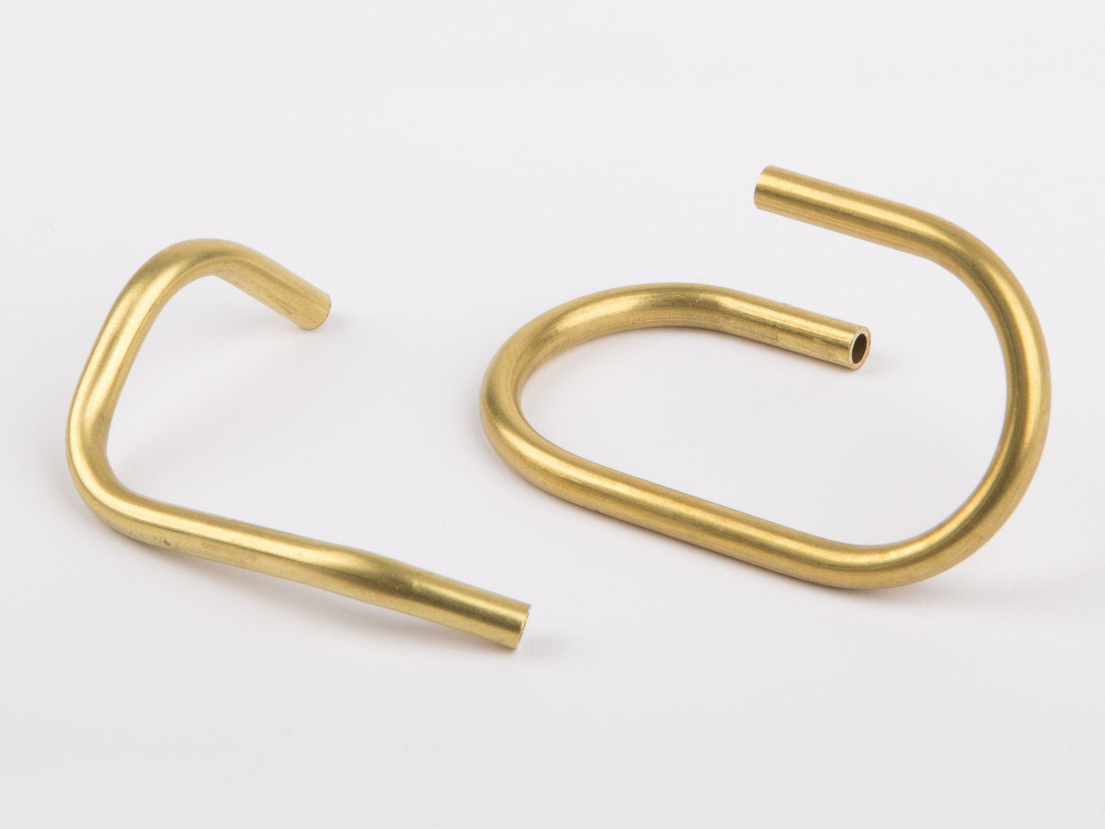Wilesco Steam Pipe. In 2 Parts. Brass (D366. 406.409) WSP1819