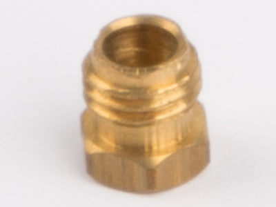 Wilesco Pipe Coupling Nut For Steam Pipe Fixing. Brass. M6X0.75 WSP1828