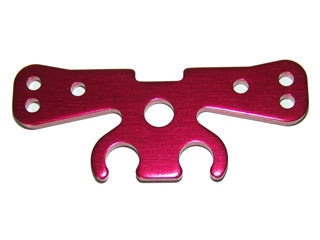 GV XV162U1RE FRONT UPPER SUSPENSION PLATE -6061 3MM /RED GV