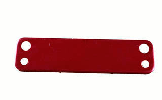 GV XV30221RE RADIO PLATE 2MM -RED GV