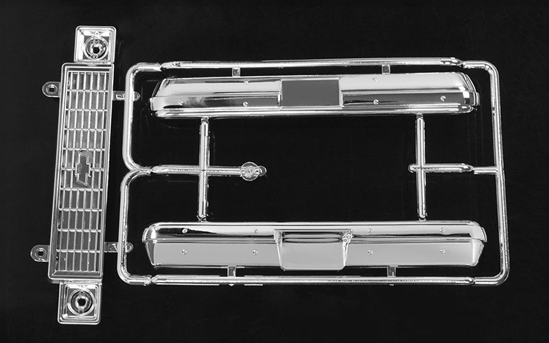 Z-B0094 RC4WD Chevrolet Blazer Chrome Grill and Bumper Parts Tree RC 4WD
