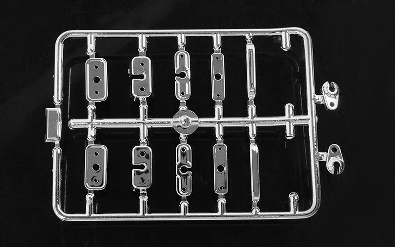 Z-B0104 RC4WD Chevrolet Blazer Chrome Handles and LED Holder Parts Tree RC 4WD