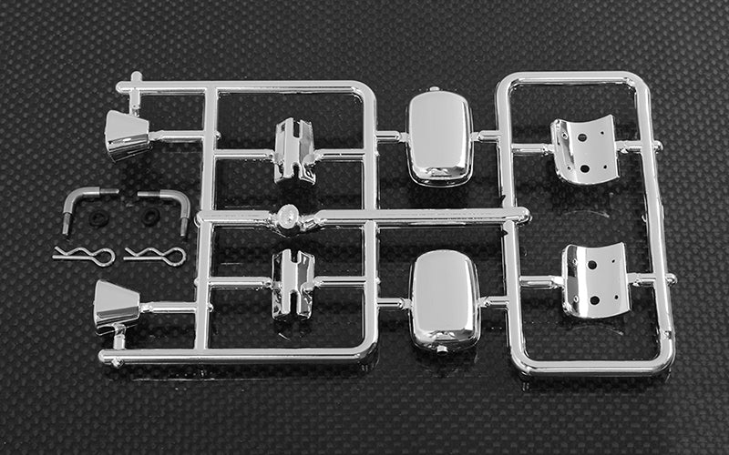 Z-B0106 RC4WD Chevrolet Blazer Chrome Mirror and Rear Taillight Parts Assembly RC 4WD