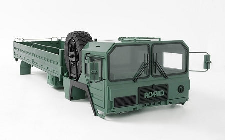 Z-B0117 Mil-Spec Assembled Hard Body Set (Green) RC 4WD