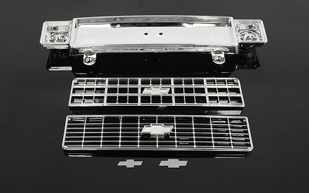 Z-B0124 RC4WD Chevrolet Blazer Chrome Front Grille w/Optional Inserts RC 4WD