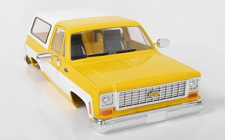 Z-B0152 RC4WD Chevrolet Blazer Hard Body Complete Set (Yellow) RC 4WD