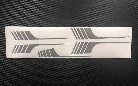 Z-B0209 RC4WD Surf Stripes for 1985 4Runner Sheet - Grey RC 4WD