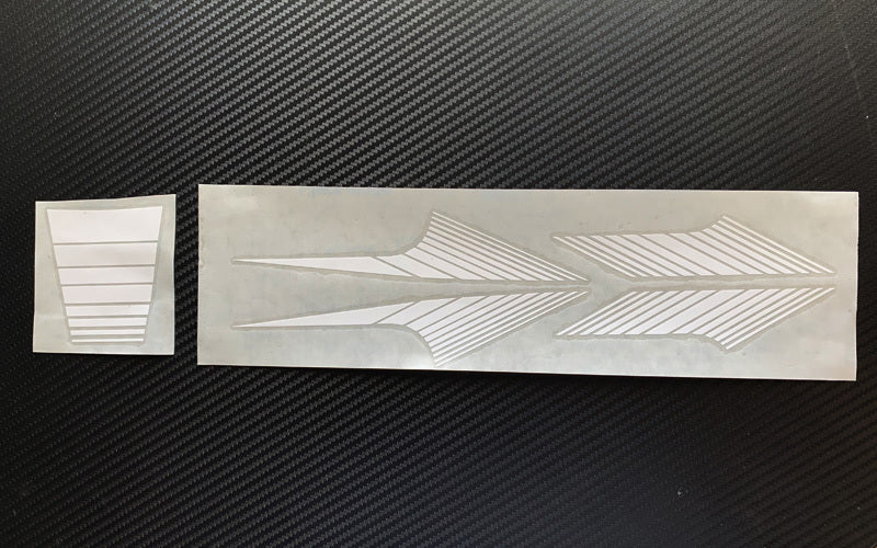 Z-B0212 RC4WD Classic Stripes for 1985 4Runner Sheet (White) RC 4WD