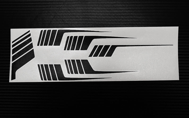 Z-B0226 RC4WD Clean Stripes for 1987 Toyota XtraCab Hard Body (Black) RC 4WD