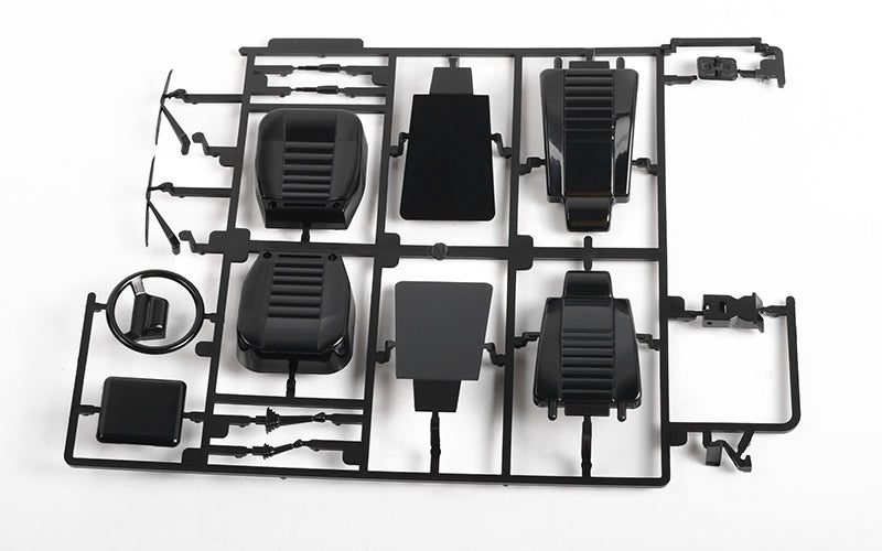 Z-B0230 RC4WD 2015 Land Rover Defender D90 Front Seats and Dashboard Details RC 4WD