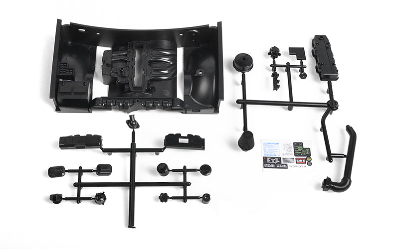 Z-B0247 Yota 22RE Engine Bay for TF2 Chassis RC 4WD