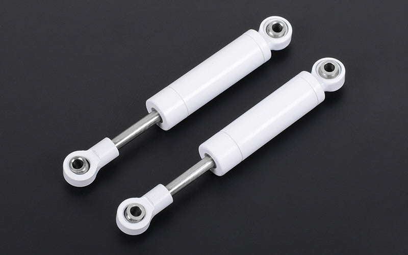 Z-D0045 Super Scale 70mm White Shocks with Internal Springs RC 4WD
