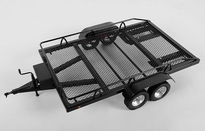 Z-H0004 BigDog 1/8 Dual Axle Scale Car/Truck Trailer RC 4WD