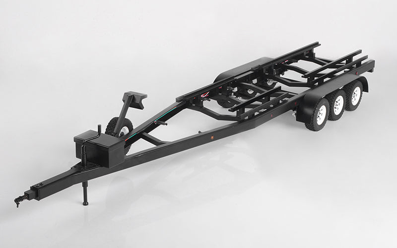 Z-H0016 BigDog 1/10 Tri Axle Widebody Scale Boat Trailer RC 4WD