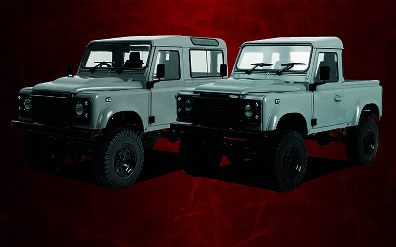 Z-K0064 RC4WD Gelande II Kit w/ 2015 Land Rover Defender D90 Hard Body Set RC 4WD