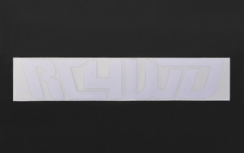 Z-L0115 RC4WD White Vinyl Decal RC 4WD