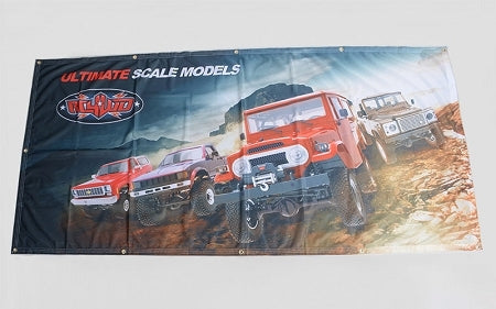 Z-L0164 RC4WD 3x6 Cloth Banner RC 4WD