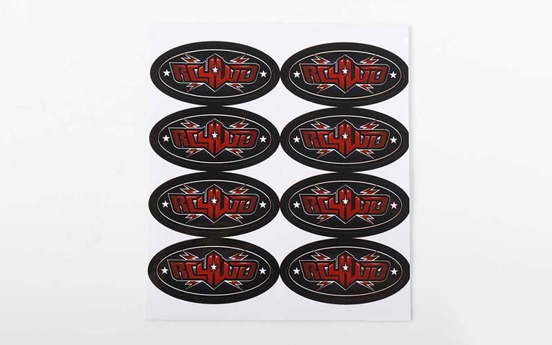 Z-L0183 RC4WD Logo Decal Sheets (1'') RC 4WD