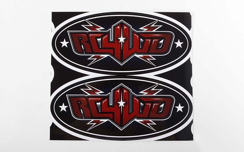 Z-L0208 RC4WD Logo Decal Sheets (6") RC 4WD