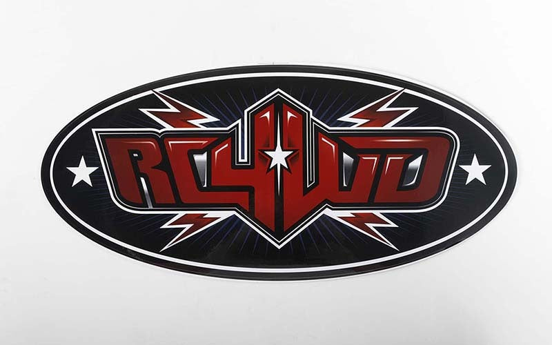 Z-L0210 RC4WD Logo Decal Sheets (12") RC 4WD