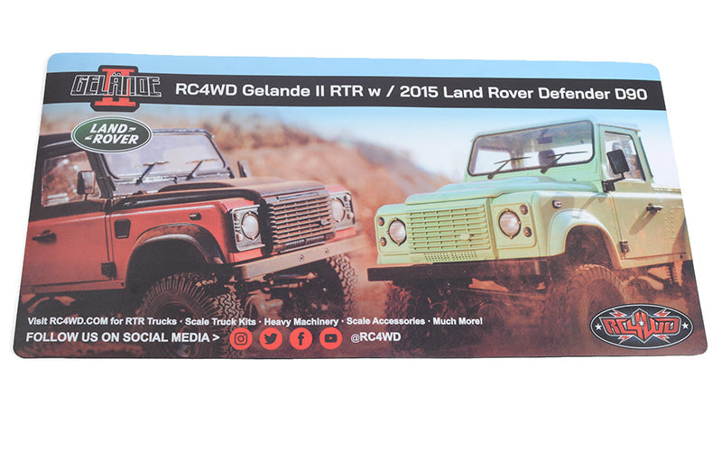 Z-L0312 RC4WD Land Rover Defender Countertop RC 4WD