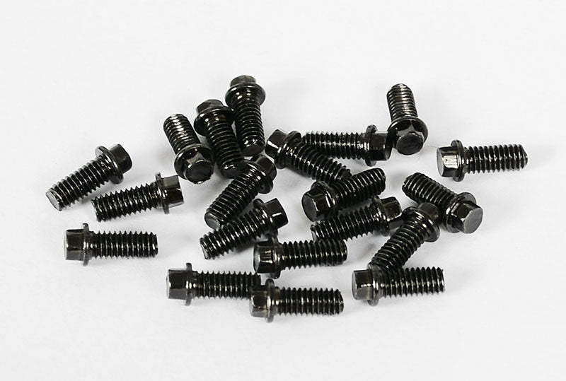 Z-S0008 RC4WD Miniature Scale Hex Bolts (M2.5 x 6mm) (Black) RC 4WD