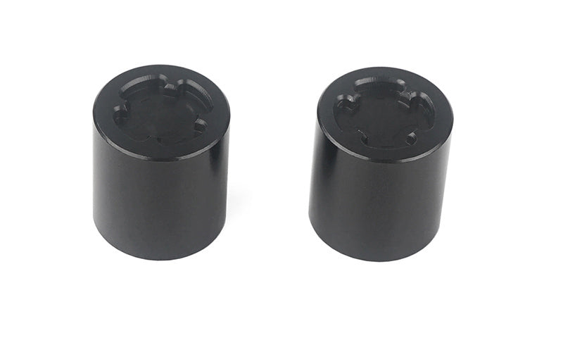Z-S0014 RC4WD 1/8 Scale Rear Hubs (Black) RC 4WD