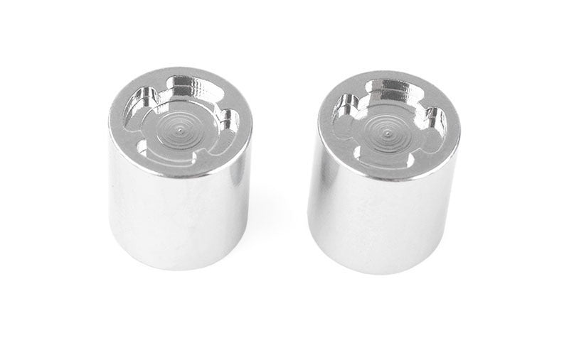 Z-S0034 RC4WD 1/10 Scale Rear Hubs (Chrome) RC 4WD