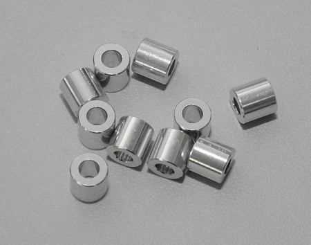 Z-S0058 6mm Silver Spacer with M3 Hole (10) RC 4WD