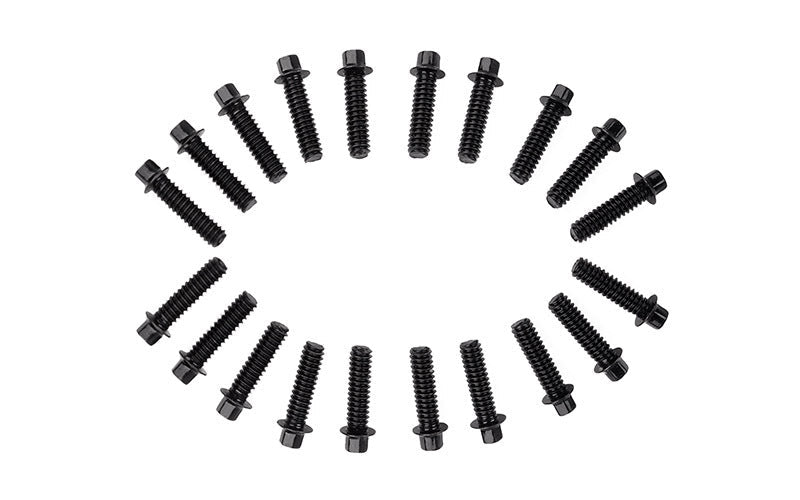 Z-S0292 RC4WD Miniature Scale Hex Bolts (M1.6 x 6mm) (Black) RC 4WD