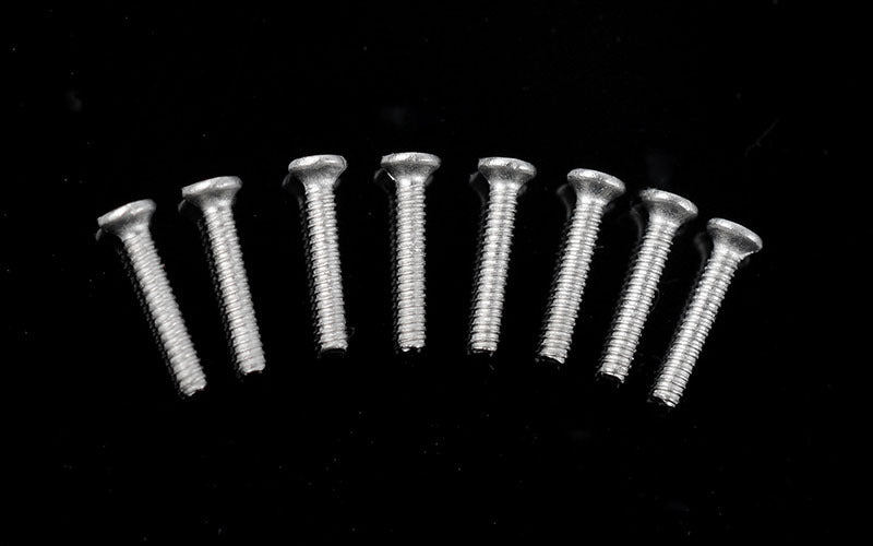 Z-S0394 Phillips Flat Head Screws M1 x 6mm (Silver) RC 4WD