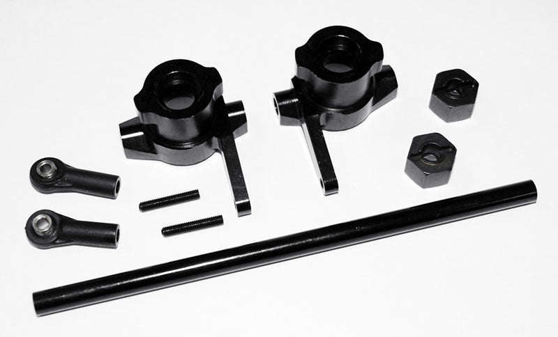 Z-S0408 Predator Tracks Front Fitting Kit for HPI Wheely/Crawler King Axle RC 4WD