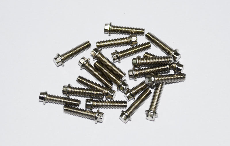 Z-S0417 RC4WD Miniature Scale Hex Bolts (M2.5 x 10mm) (Silver) RC 4WD