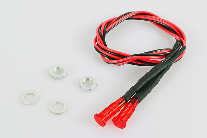 Z-S0519 Red LED Holder with LED 12V RC 4WD