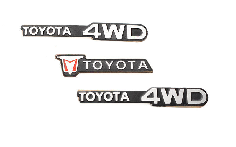 Z-S0574 RC4WD 1982 Toyota Pickup Metal Emblems RC 4WD
