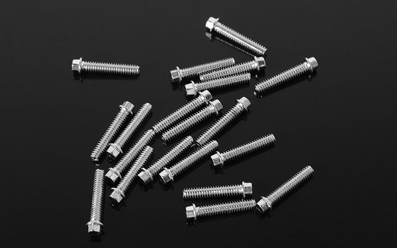Z-S0622 RC4WD Miniature Scale Hex Bolts  (M2 x 10mm) (Silver) RC 4WD