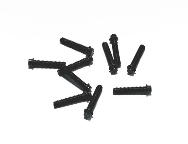 Z-S0623 RC4WD Miniature Scale Hex Bolts  (M2 x 10mm) (Black) RC 4WD
