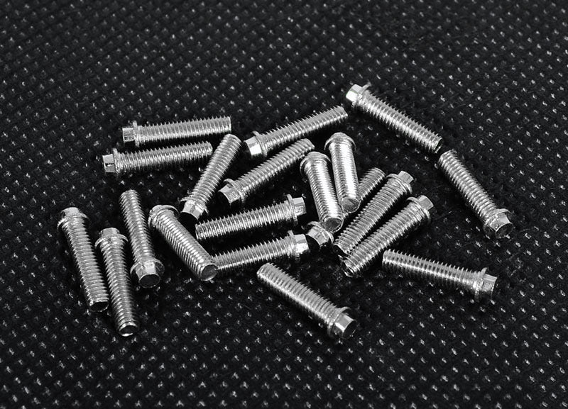 Z-S0691 RC4WD Miniature Scale Hex Bolts (M3x12mm) (Silver) RC 4WD