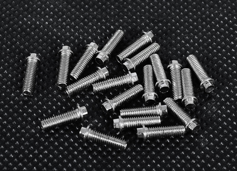 Z-S0693 RC4WD Miniature Scale Hex Bolts (M3x10mm) (Silver) RC 4WD