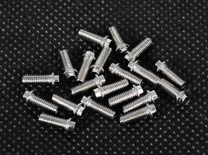 Z-S0695 RC4WD Miniature Scale Hex Bolts (M3x8mm) (Silver) RC 4WD