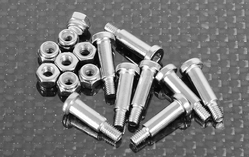 Z-S0735 Leaf Spring Shoulder Screws (Silver) RC 4WD